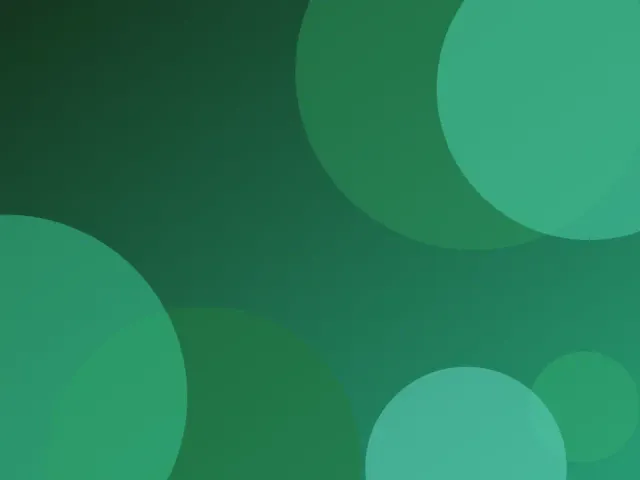 PLACEHOLDER A green abstract gradient standing in for a pencil sketch